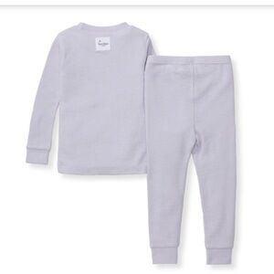 Burt’s Bees - Honeysoft Waffle Thermal Pajamas Size 5